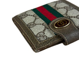 Gucci GG Vintage Sherry Line Compact Wallet