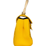 Goyard Mini Goyardine Soft Saigon Top Handle Bag Yellow
