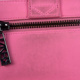 Kenzo Kalifornia Pink Leather Wallet On Chain