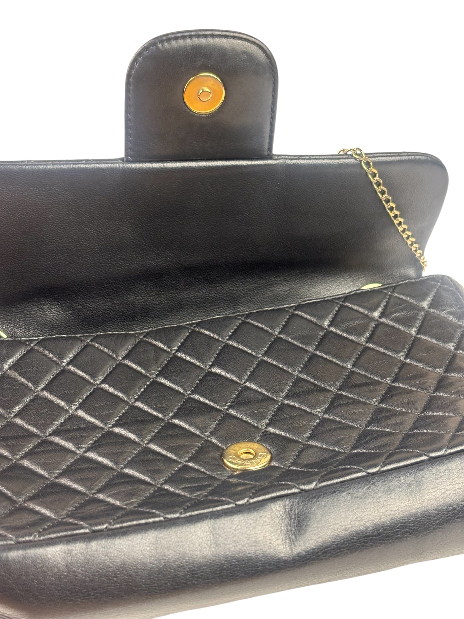 Chanel Black Quilted Lambskin Westminster Flap Bag 2012