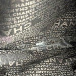 Chanel Brown Leather Chocolate Bar Tote 2004