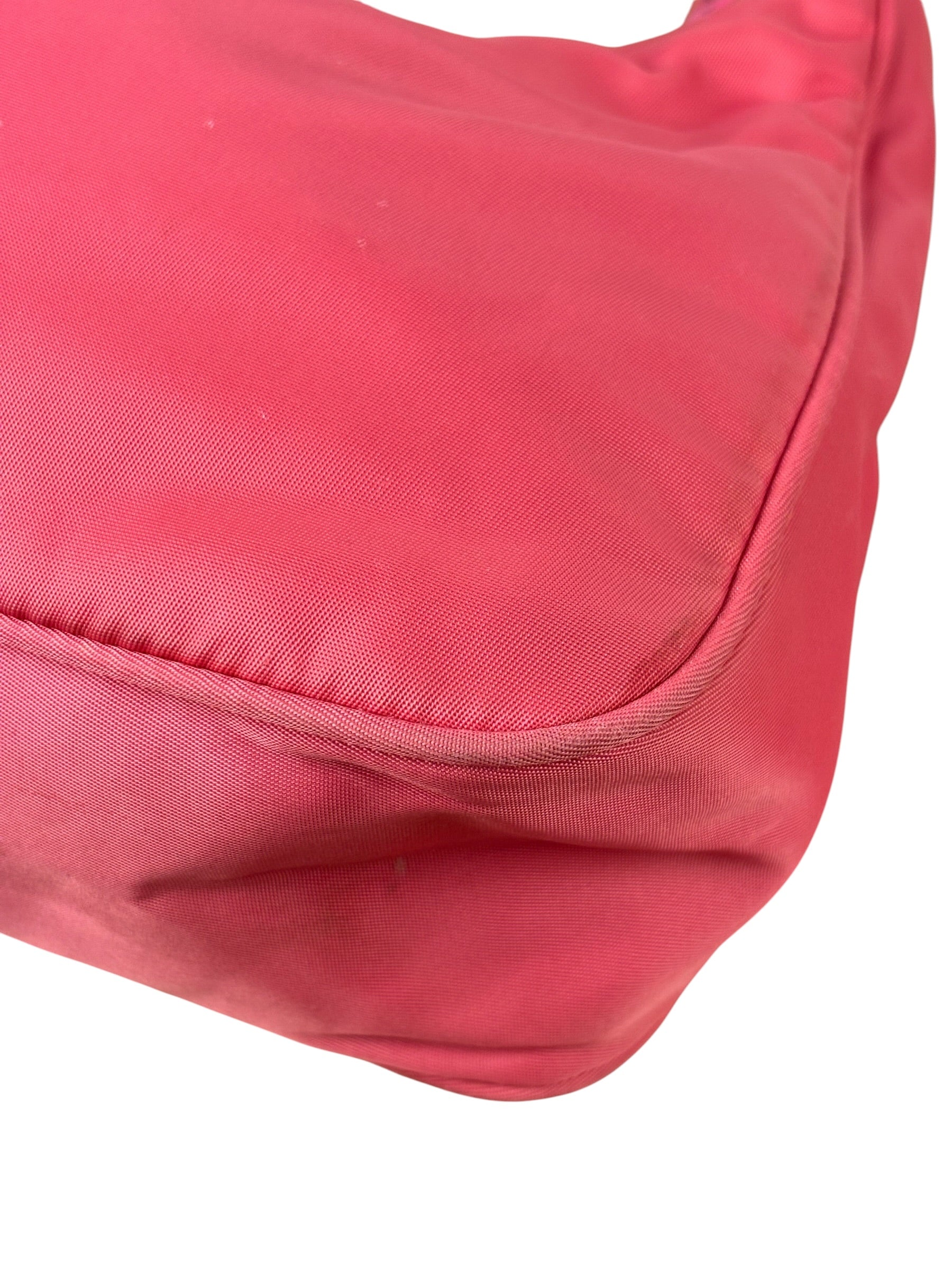 Prada Pink Tessuto Nylon Pochette