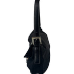 Fendi Black Nylon Mamma Baguette Handbag