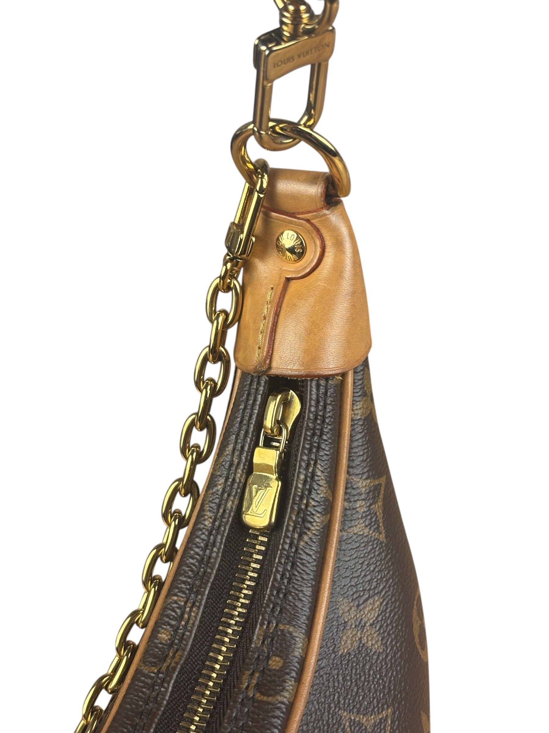 Louis Vuitton Coated Canvas Monogram Loop Shoulder Bag