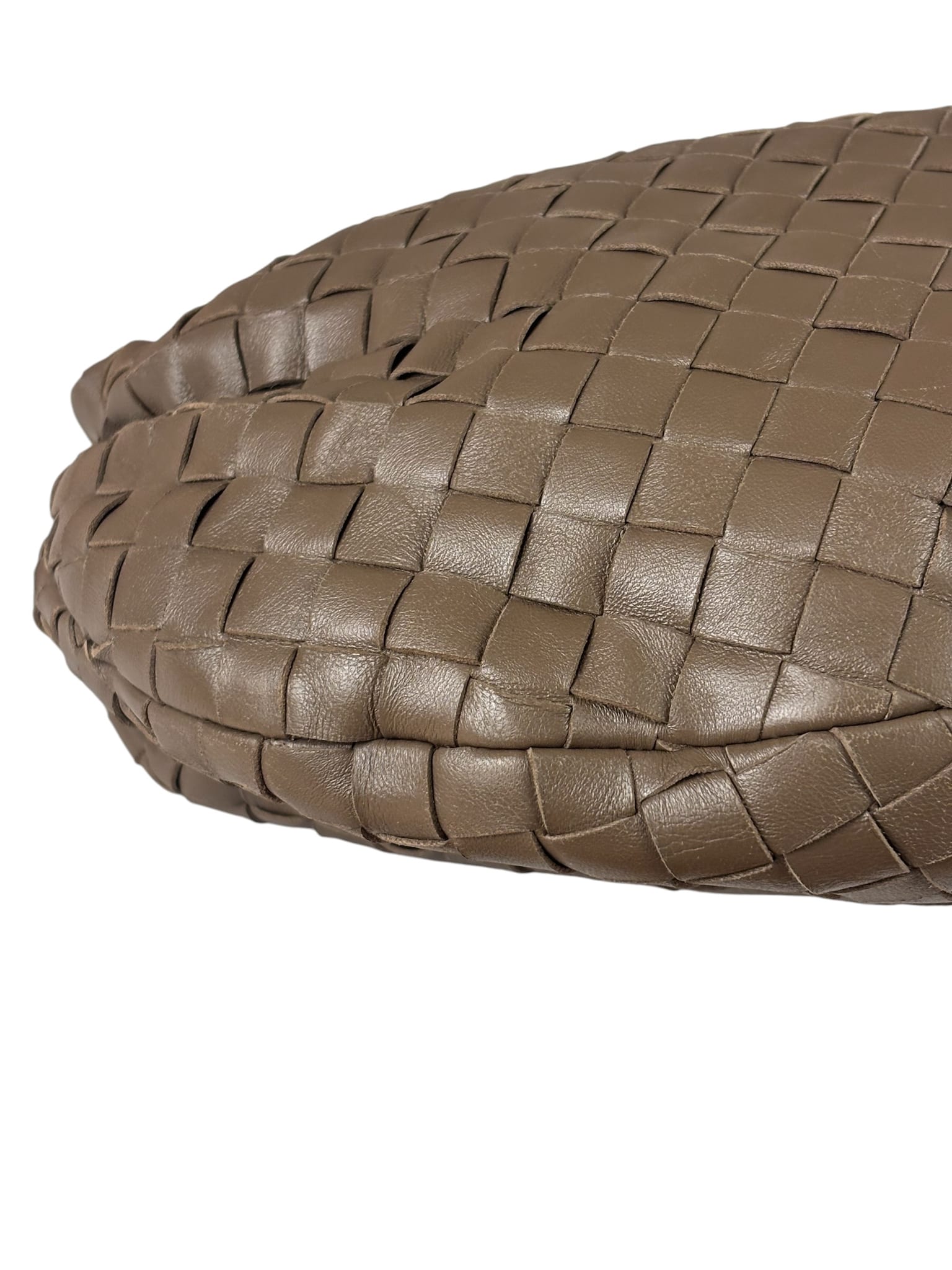 Bottega Veneta Brown Intrecciato Teen Jodie Hobo Bag