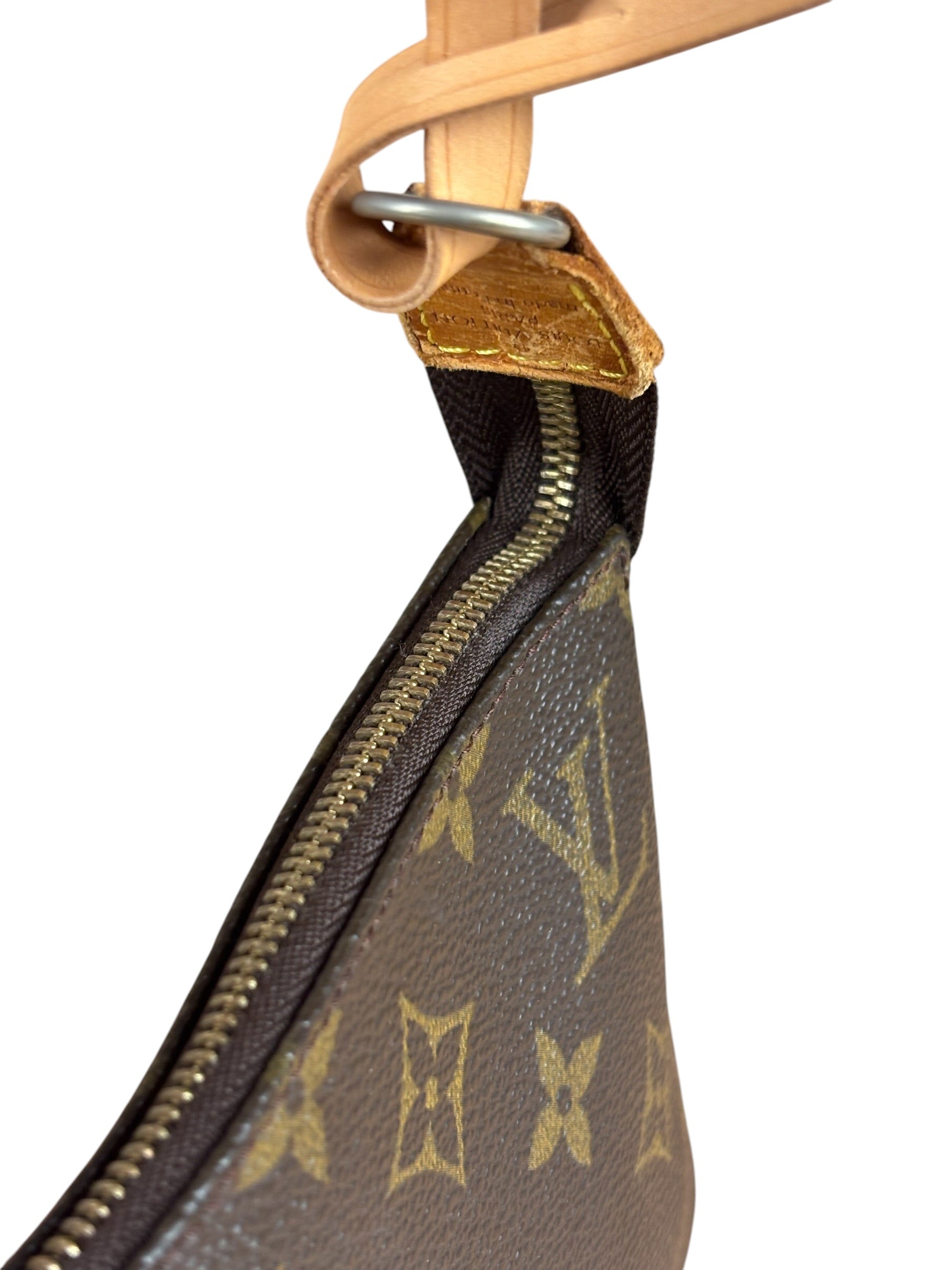 Louis Vuitton Monogram Pochette Replaced LV Strap