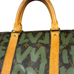 Louis Vuitton Stephen Sprouse Limited Edition Graffiti Keepall 50 Green