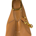 Hermes Vintage Tan Brown Leather Shoulder Bag