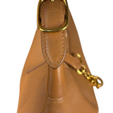 Hermes Vintage Tan Brown Leather Shoulder Bag