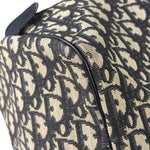 Christian Dior Vintage Black Trotter Boston Bag