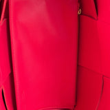 Bottega Veneta Red Leather Arco Tote Bag