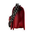 Chanel 2015 Red Medium Boy Bag