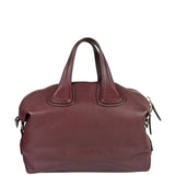 Givenchy Nightingale Burgundy Leather Two-Way Bag