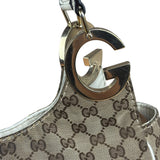 Gucci GG Canvas Medium Charlotte Hobo Bag