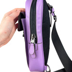 Coach Track Pack Crossbody Purple