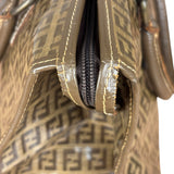 Fendi Brown PVC FF Zucchino Tote Bag