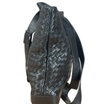 Bottega Veneta Black Intrecciato weave Shoulder bag