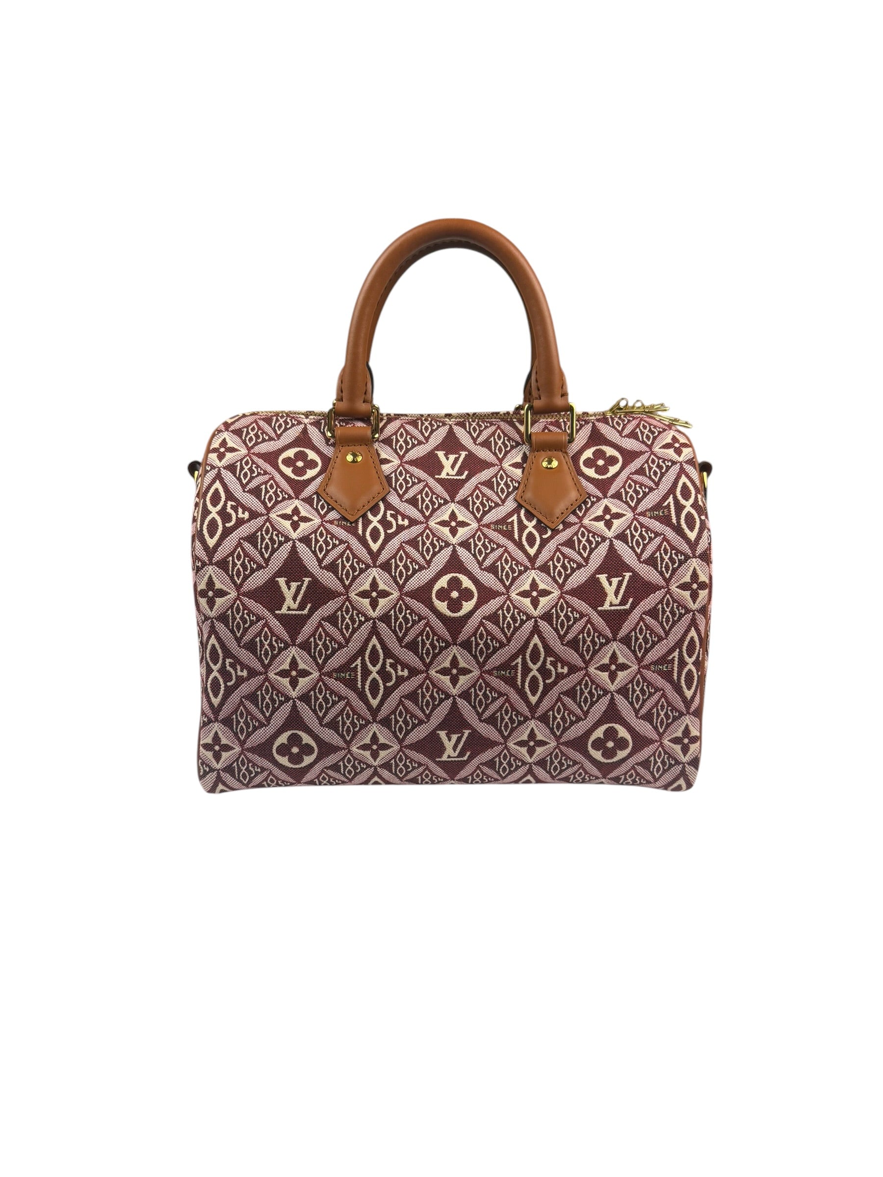 Louis Vuitton Jacquard Since 1854 Speedy Bandouliere 25