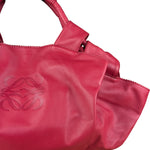 Loewe Dark Red Nappa Aire Leather Handbag