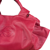 Loewe Dark Red Nappa Aire Leather Handbag