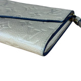 Louis Vuitton Empreinte Leather Beige Sarah Wallet