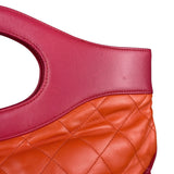 Chanel 31 Pink Leather Quilted Shopping Clutch Shoulder Bag 2018