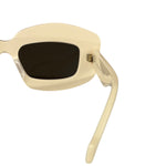Loewe Ivory Rectangle Frame Sunglasses