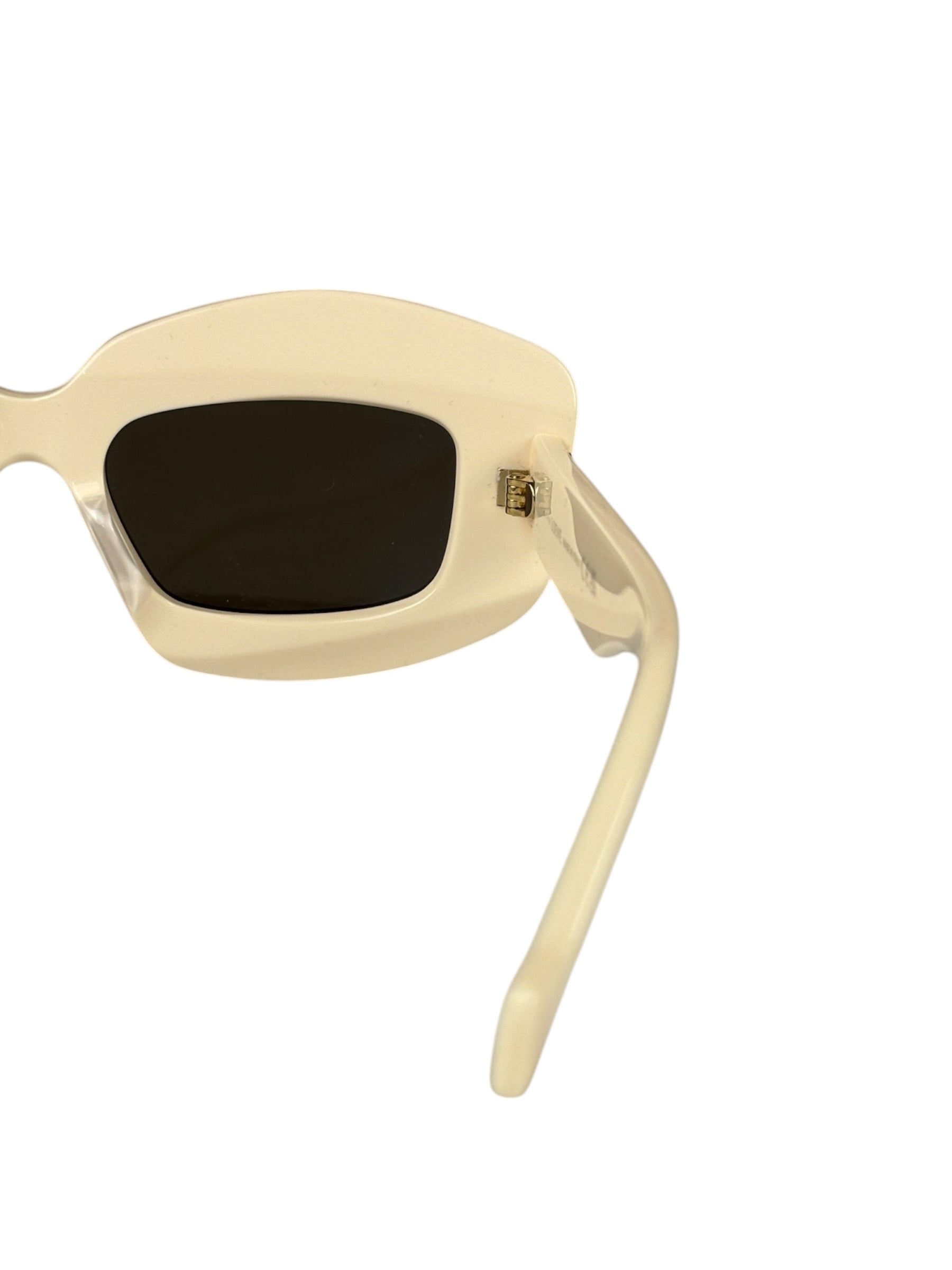 Loewe Ivory Rectangle Frame Sunglasses