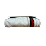 Gucci GG White Coated Canvas Sherry Line Belt Bag