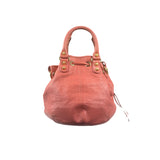 Balenciaga Pink Leather Agneau Small 21 Two-Way Bag