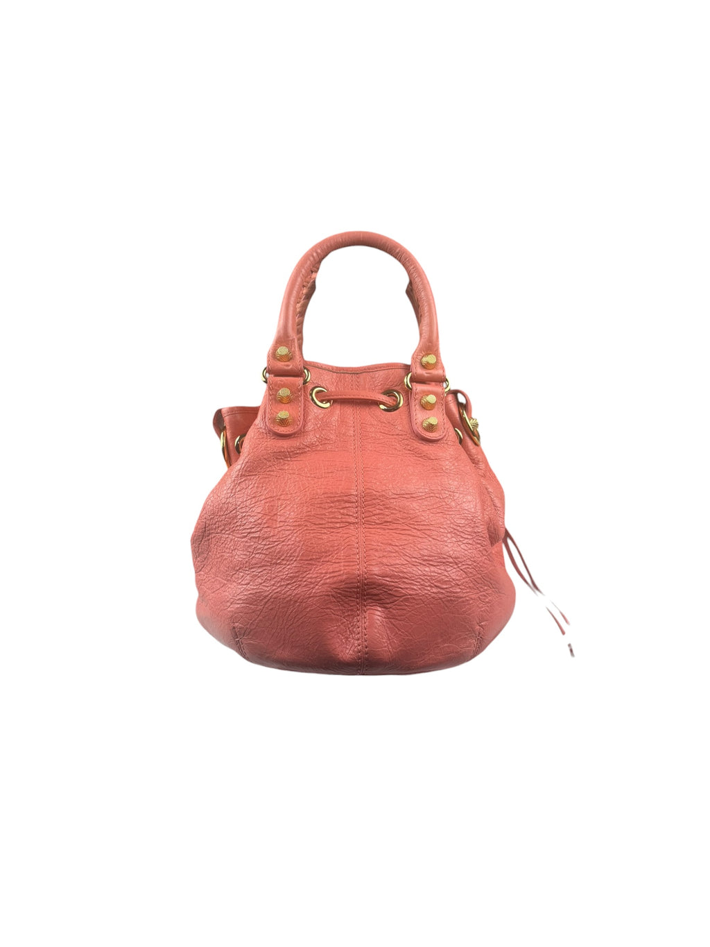 Balenciaga Pink Leather Agneau Small 21 Two-Way Bag