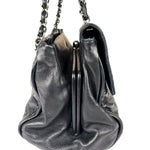 Chanel Black Calfskin Ritz Flap Bag 2007