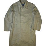 Burberry Vintage Khaki Plaid Lined Coat