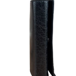 Balenciaga Black Leather Le City Clutch