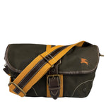 Burberry Vintage Green Nylon Crossbody Bag