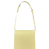 Louis Vuitton Vintage Yellow Epi Biarritz Shoulder Bag