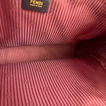 Fendi Red Leather 2Jours Handbag (Deterioration)