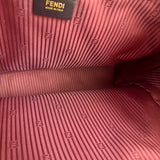 Fendi Red Leather 2Jours Handbag (Deterioration)