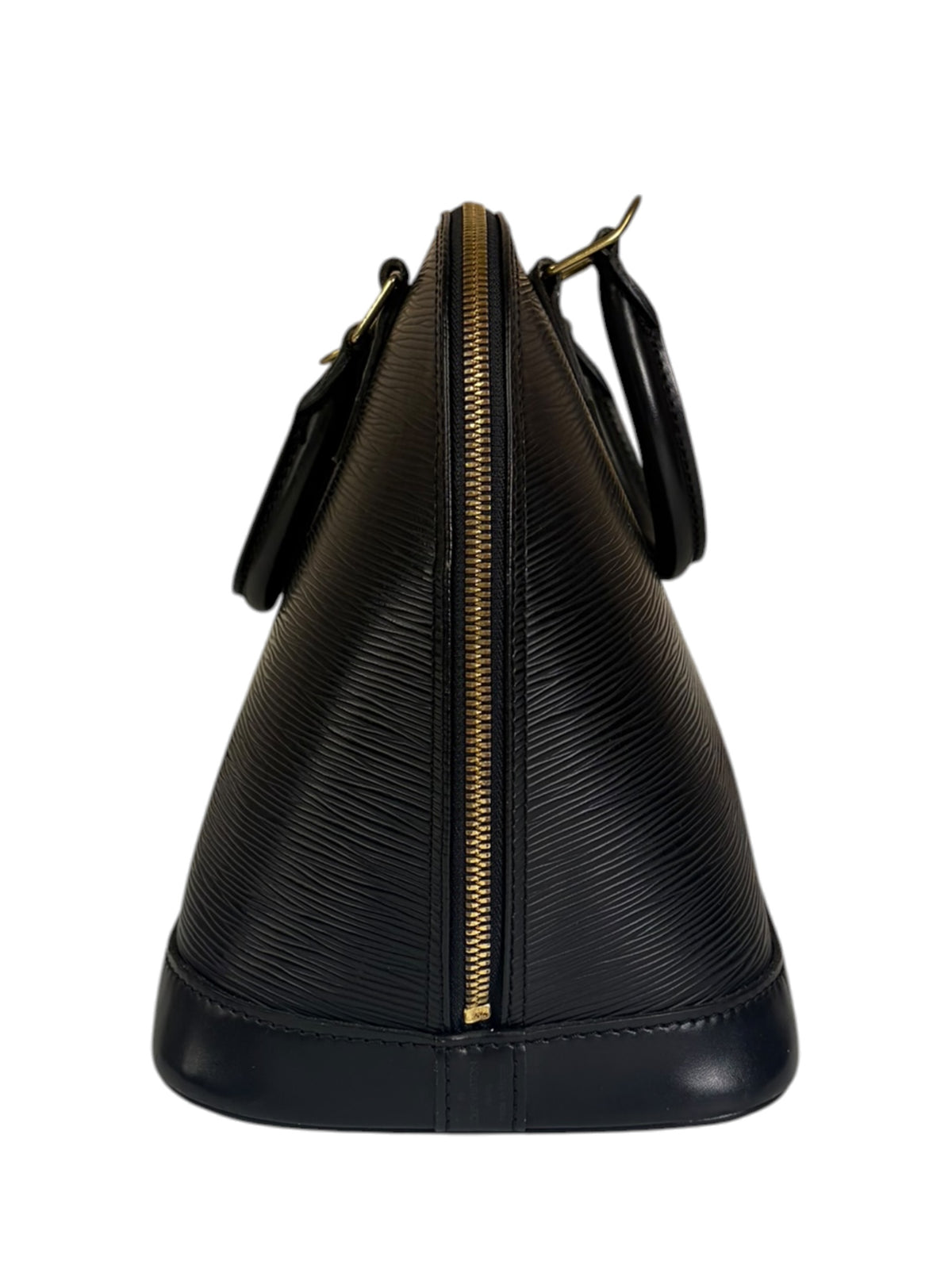 Louis Vuitton Black Epi Leather Alma Handbag PM