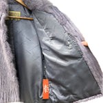 Vintage Moonbat Light Violet Mink Fur Coat