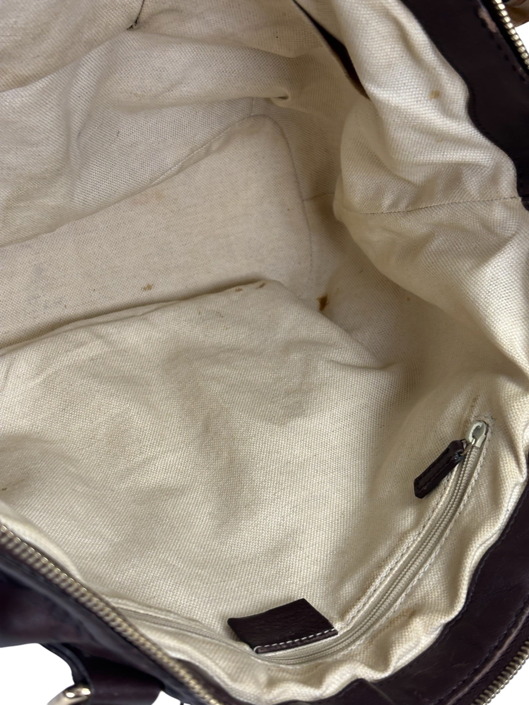 Gucci Brown GG Supreme Shoulder Bag