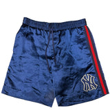 Gucci Vintage Blue NY Yankees Acetate Shorts