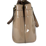 Gucci Dusty Rose Patent Leather Horsebit Two-Way Tote