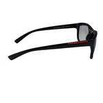 Prada Black Linea Rossa SPS 12U Sunglasses