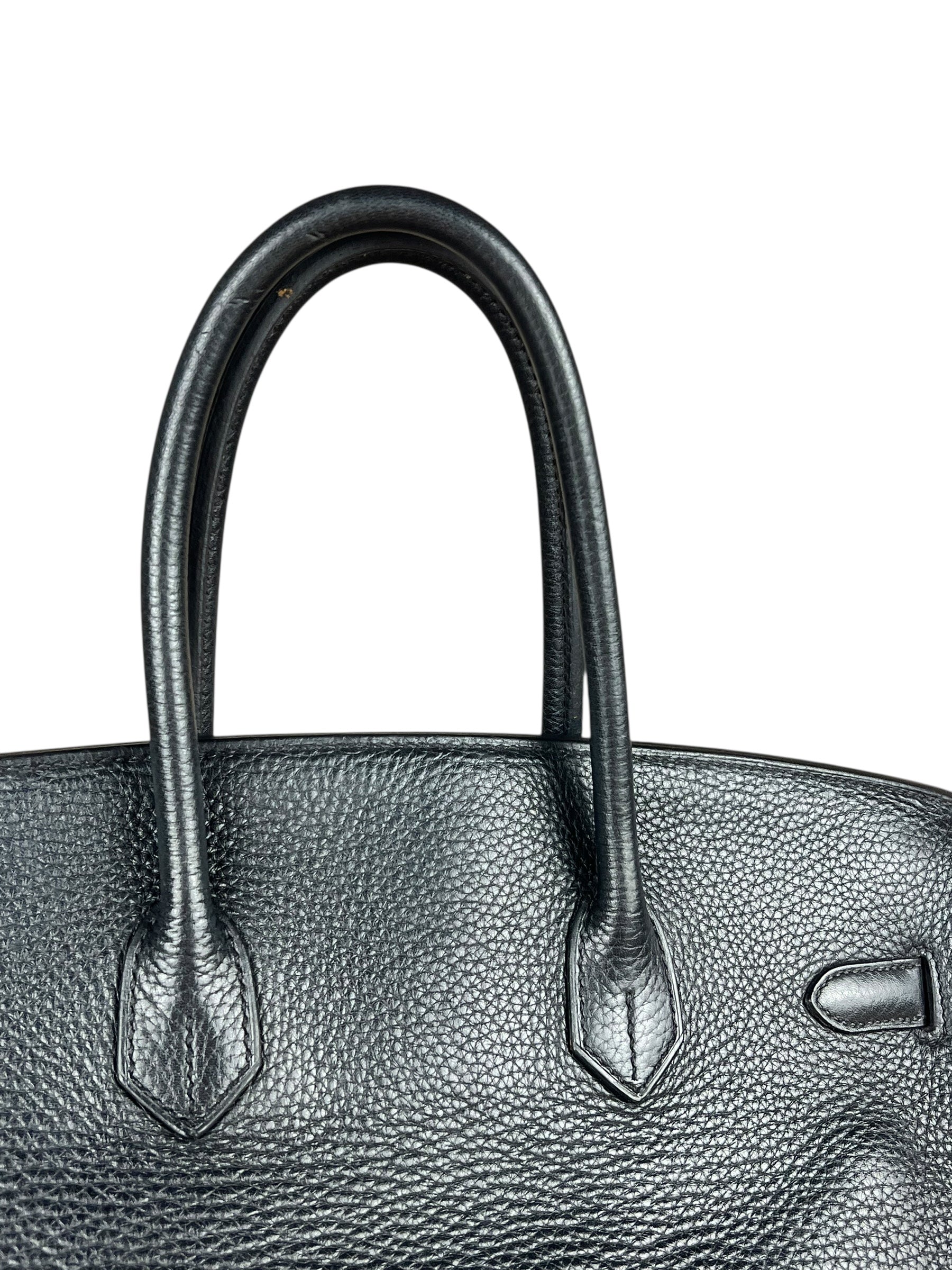 Hermes Birkin 35 Black Togo Palladium 2010