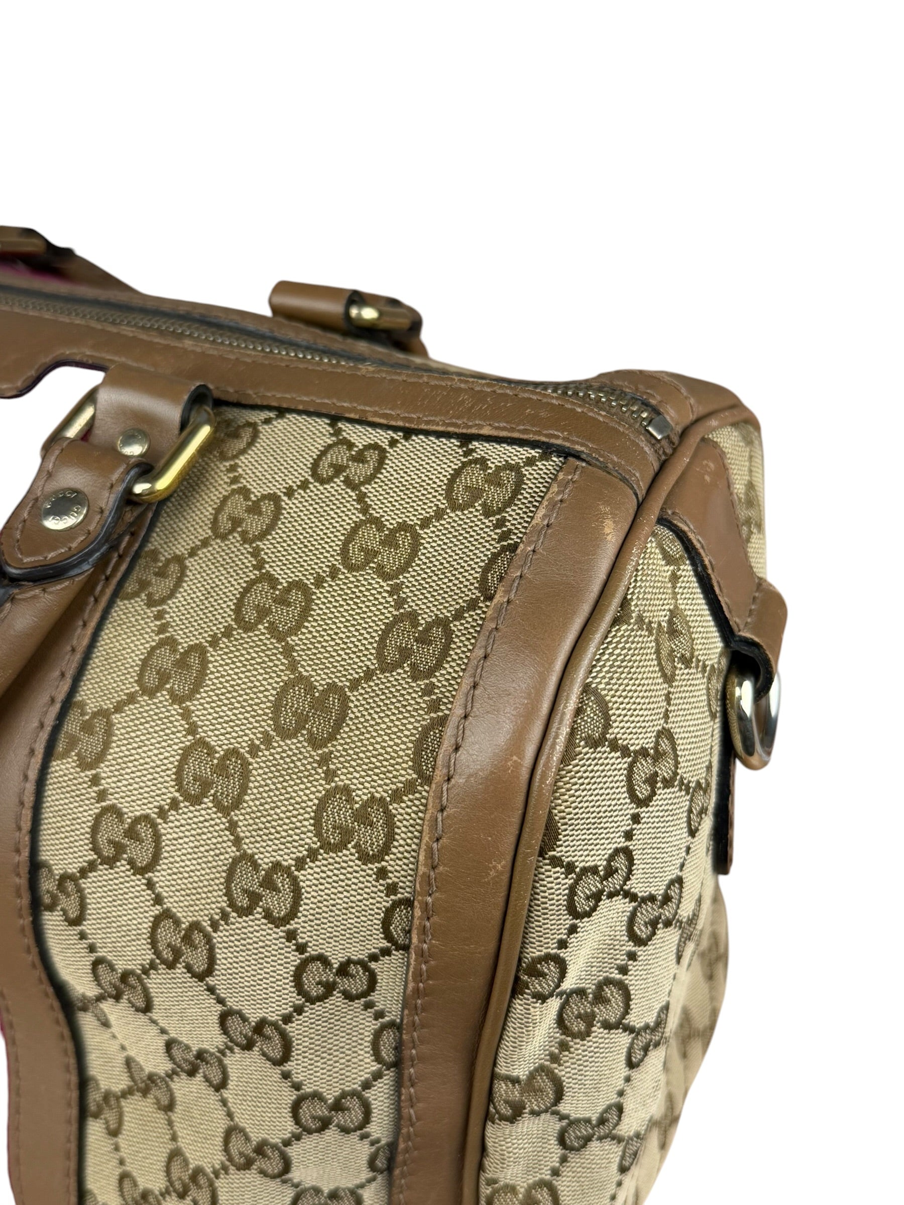 Gucci Vintage GG Web Joy Mini Boston