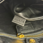 Prada Bicolor Leather Nappa Waves Tote Bag