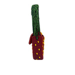 STAUD Strawberry Red Tommy Beaded Bag