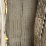 Prada Saffiano Lux Leather Grey 2Way Shopping Bag