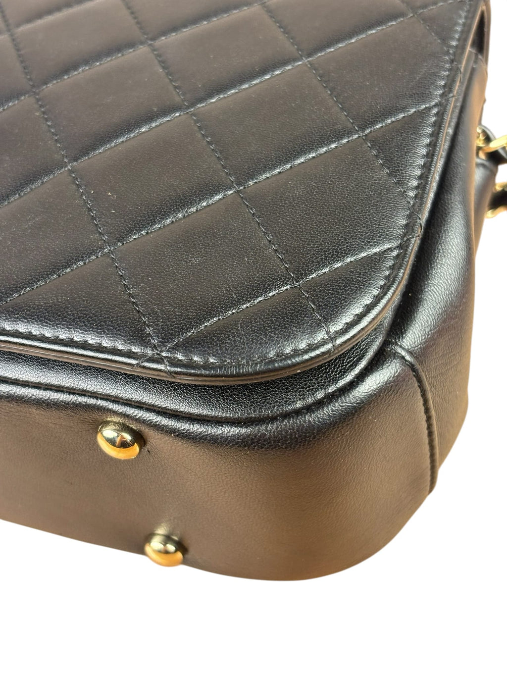 Chanel Black Quilted Lambskin Small Carry Chic Flap Two-Way Bag 2017